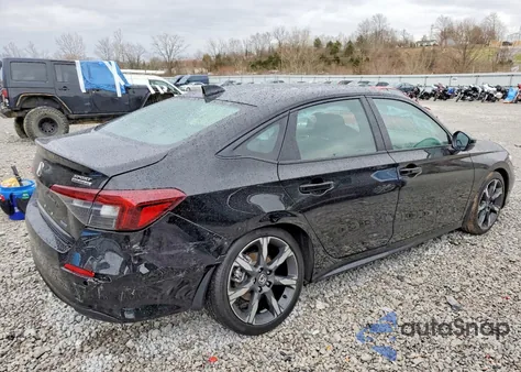 2025 Honda Civic Sport z USA, uszkodzony, nr VIN 2HGFE4F84SH343331